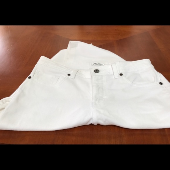 Lee Capri Jeans in Ladies White Size  6. - Picture 4 of 8